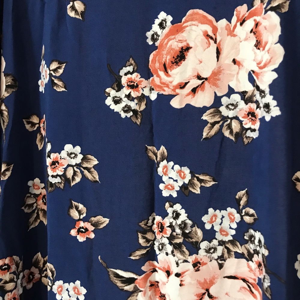 Torrid Blue Floral Kimono